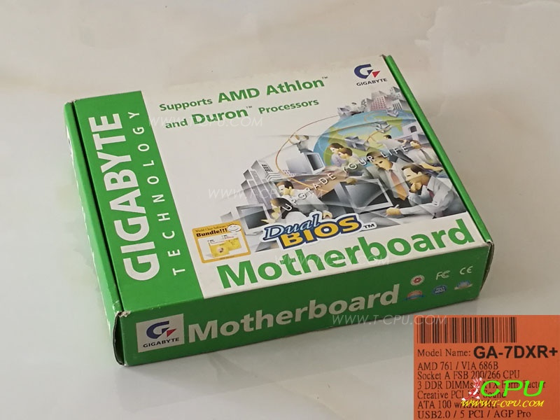 GIGABYTE技嘉 GA-7DXR+ BOX