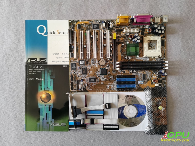 ASUS华硕 TUSL2/533/PA/6P1C-U BOX